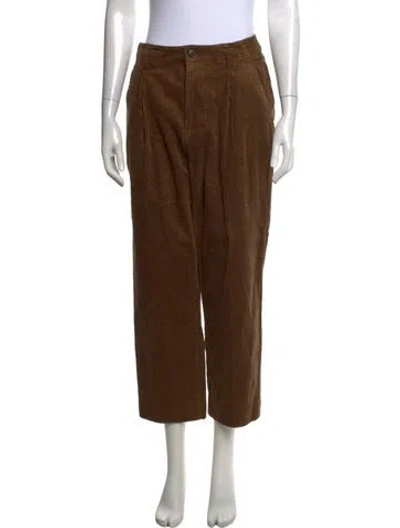 Pre-owned Alex Mill Wide Leg Pants In Brown
