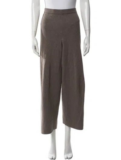 Pre-owned Alex Mill Wide Leg Pants In Brown
