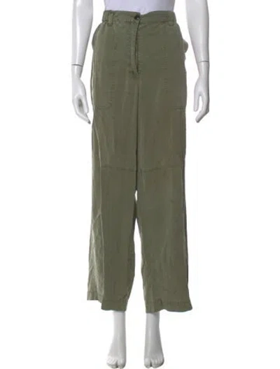 Pre-owned Alex Mill Wide Leg Pants In Green