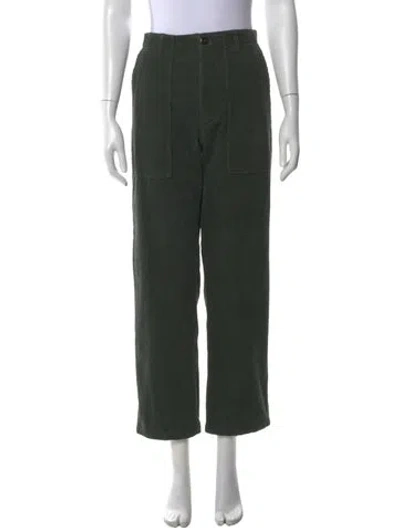 Pre-owned Alex Mill Wide Leg Pants In Green
