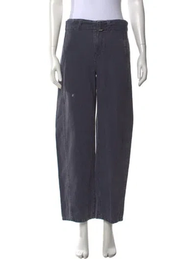 Pre-owned Alex Mill Wide Leg Pants In Grey