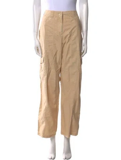 Pre-owned Alex Mill Wide Leg Pants In Neutral