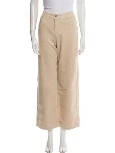 Pre-owned Alex Mill Wide Leg Pants In Neutral