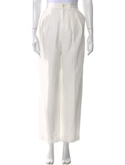 Pre-owned Alex Mill Wide Leg Pants In Neutral