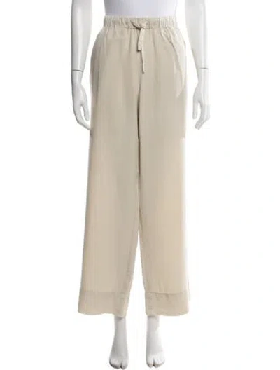 Pre-owned Alex Mill Wide Leg Pants In Neutral