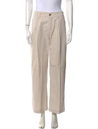 Pre-owned Alex Mill Wide Leg Pants In Neutrals
