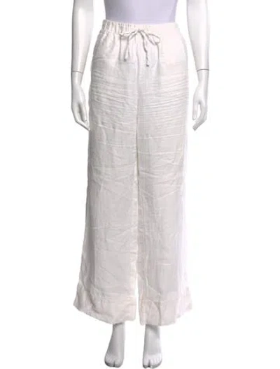 Pre-owned Alex Mill Wide Leg Pants In Neutrals