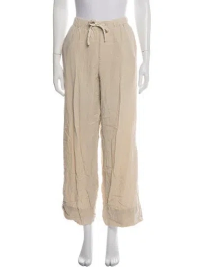 Pre-owned Alex Mill Wide Leg Pants In Neutrals