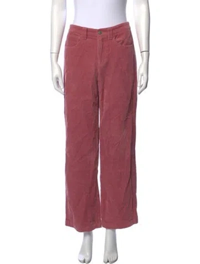 Pre-owned Alex Mill Wide Leg Pants In Pink