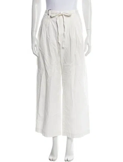 Pre-owned Alex Mill Wide Leg Pants In White