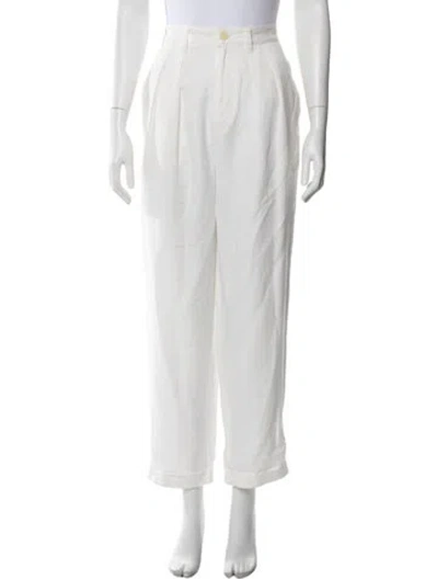 Pre-owned Alex Mill Wide Leg Pants In White
