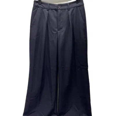 Alex Mill Women's Soho Wide Leg Trousers In Navy In Blue