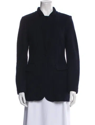 Pre-owned Alex Mill Wool Blazer In Blue