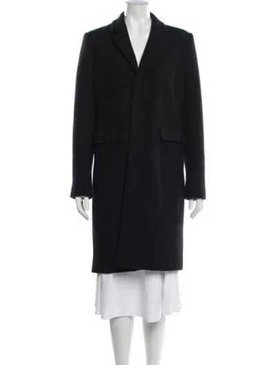 Pre-owned Alex Mill Wool Coat In Black