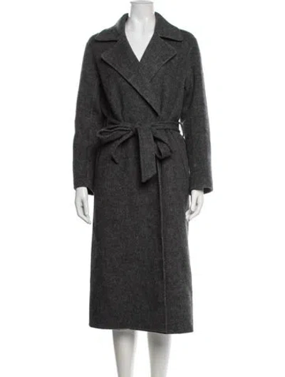 Pre-owned Alex Mill Wool Coat In Gray