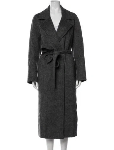 Pre-owned Alex Mill Wool Coat In Grey