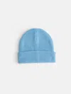 Alex Mill Wool Cotton Beanie In Blue Glacier