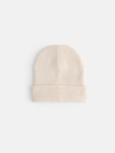 Alex Mill Wool Cotton Beanie In Ivory
