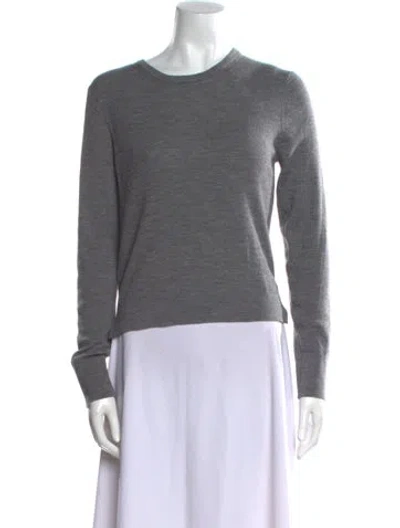 Pre-owned Alex Mill Wool Crew Neck Sweater In Gray