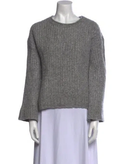 Pre-owned Alex Mill Wool Crew Neck Sweater In Gray