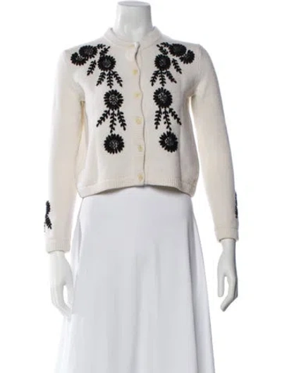 Pre-owned Alex Mill Wool Crew Neck Sweater In Neutral