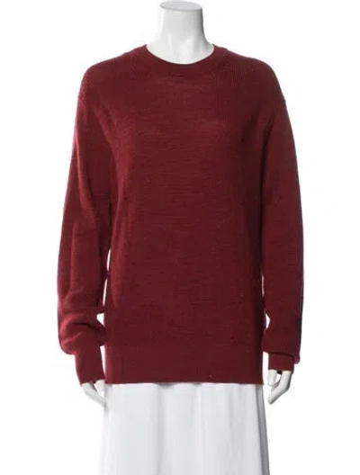 Pre-owned Alex Mill Wool Crew Neck Sweater In Orange