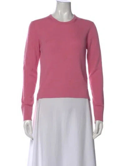 Pre-owned Alex Mill Wool Crew Neck Sweater In Pink