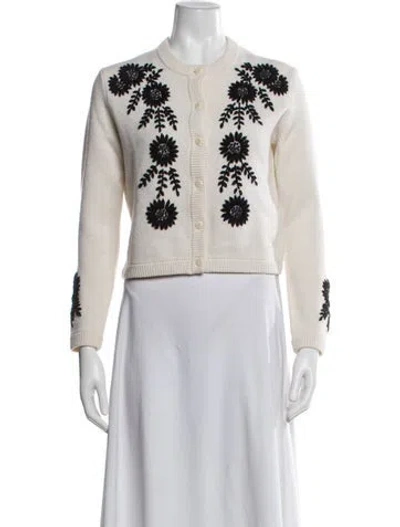 Pre-owned Alex Mill Wool Printed Sweater In Neutral