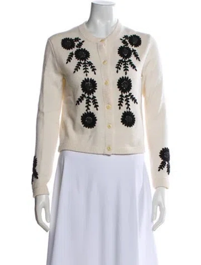 Pre-owned Alex Mill Wool Printed Sweater In Neutral