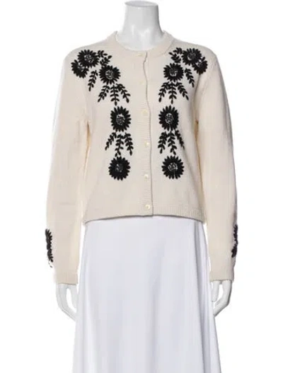 Pre-owned Alex Mill Wool Printed Sweater In Neutral