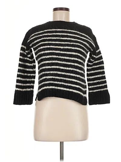 Pre-owned Alex Mill Wool Pullover Sweater In Black