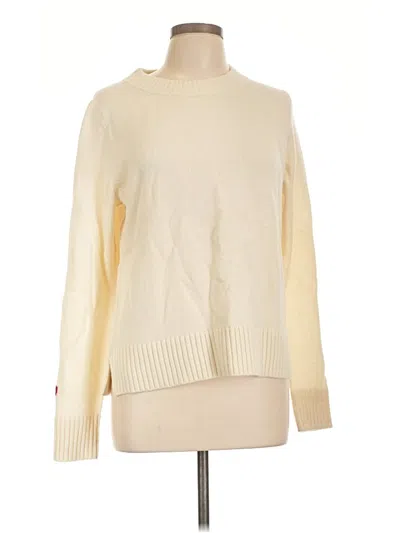 Pre-owned Alex Mill Wool Pullover Sweater In Ivory