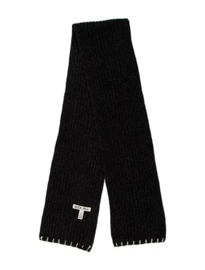 Pre-owned Alex Mill Wool Scarf In Gray