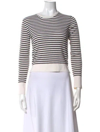 Pre-owned Alex Mill Wool Striped Sweater In Blue