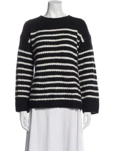 Pre-owned Alex Mill Wool Striped Sweater In Blue