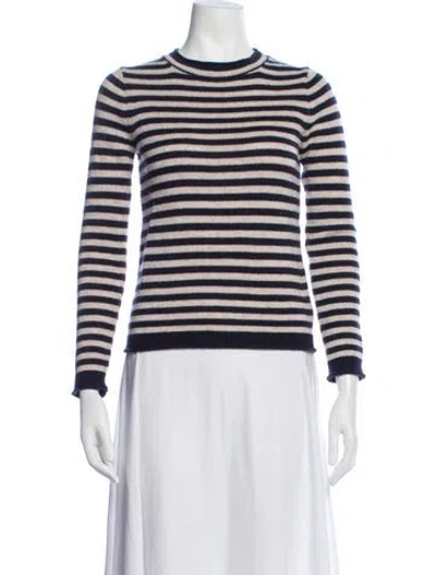 Pre-owned Alex Mill Wool Striped Sweater In Blue