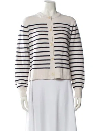 Pre-owned Alex Mill Wool Striped Sweater In Neutral