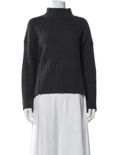 Pre-owned Alex Mill Wool Turtleneck Sweater In Gray