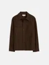 Alex Mill Work Jacket In Chamois In Espresso