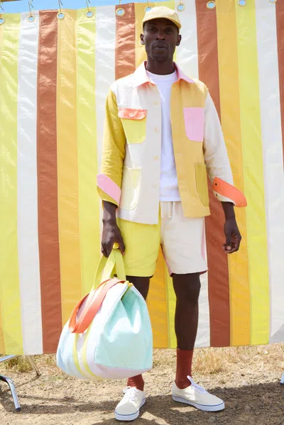 Alex Mill X Quiet Town Work Jacket In Multi