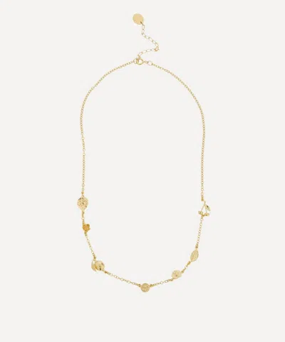 Alex Monroe 22ct Gold-plated Fruit Cocktail Classic Station Pendant Necklace
