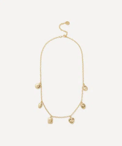 Alex Monroe 22ct Gold-plated Gratitude For Nature Charm Necklace