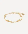 Alex Monroe 22ct Gold-plated Woodland Exploration Inline Squirrel And Mouse Bracelet
