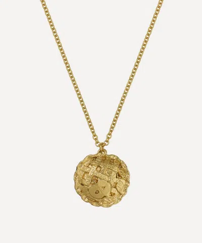 Alex Monroe Mixed Metal Apple Pie Pendant Necklace