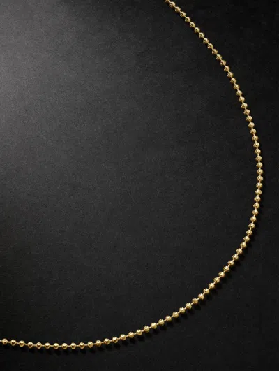 Alex Moss New York 20-inch 14-karat Gold Ball Chain Necklace