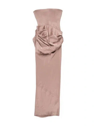 Pre-owned Alex Perry Asymmetrical Mini Dress In Pink