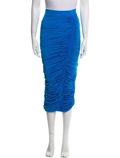 Pre-owned Alex Perry Bateau Neckline Knee-length Dress In Blue