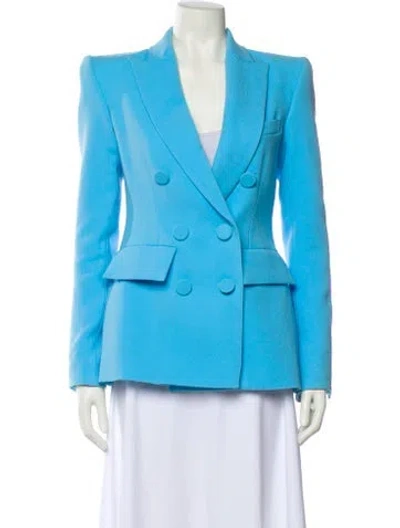 Pre-owned Alex Perry Blazer In Blue