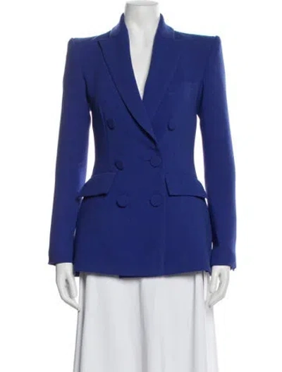 Pre-owned Alex Perry Blazer In Blue