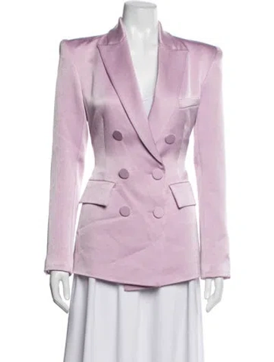 Pre-owned Alex Perry Blazer In Purple